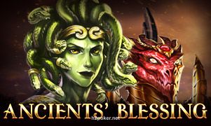 Imagem do jogo Ancients' Blessing no h2 poker